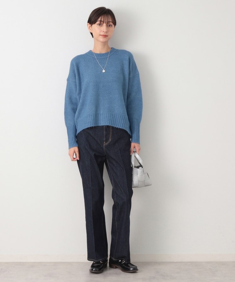 デッサン(レディース)(Dessin(Ladies))の【洗える】ショート丈ワイドクルーネックニット（XS～L）19