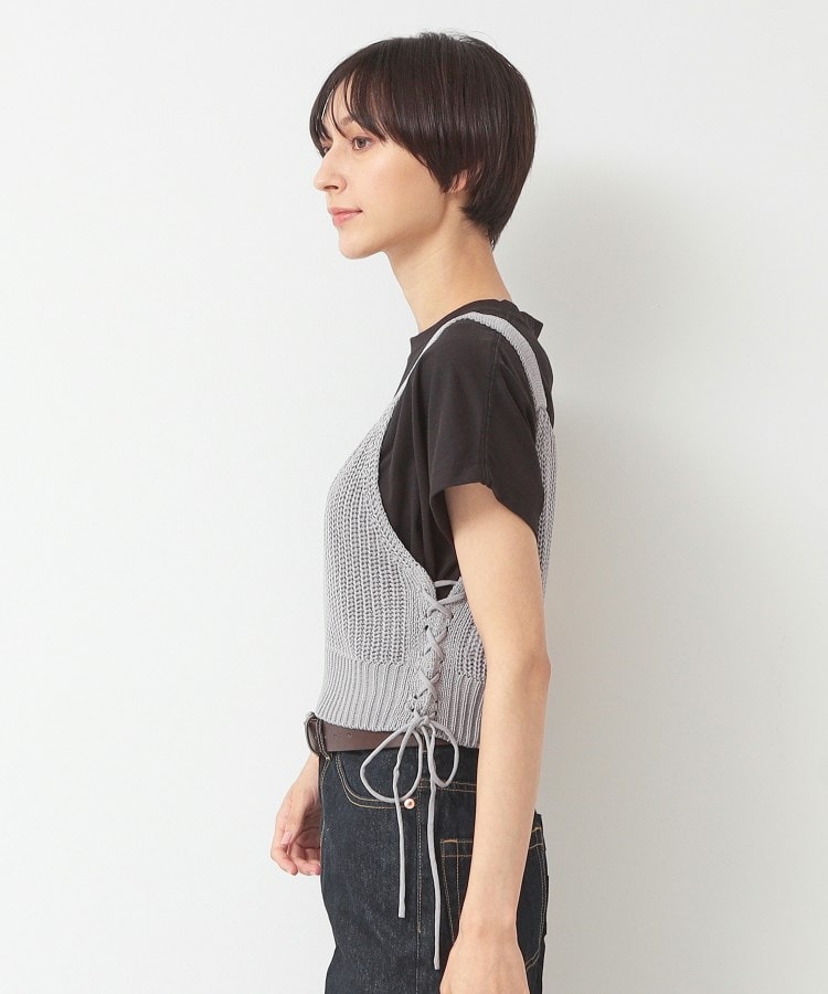 デッサン(レディース)(Dessin(Ladies))の【洗える】サイドレースアップビスチェ10
