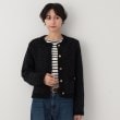 デッサン(レディース)(Dessin(Ladies))のツイード調ニットジャケット1