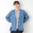 デッサン(レディース)(Dessin(Ladies))の【洗える】ヘアリーボタン付きVネックカーディガン9