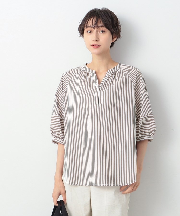 デッサン(レディース)(Dessin(Ladies))の【洗える】ランタンスリーブブラウス（XS～L）9