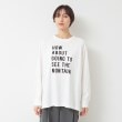 デッサン(レディース)(Dessin(Ladies))の【洗える】ロゴロングスリーブTシャツ13