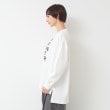 デッサン(レディース)(Dessin(Ladies))の【洗える】ロゴロングスリーブTシャツ14