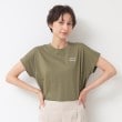 デッサン(レディース)(Dessin(Ladies))のフロッキープリントポイントロゴTシャツ（XS～L）5