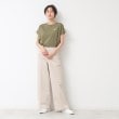 デッサン(レディース)(Dessin(Ladies))のフロッキープリントポイントロゴTシャツ（XS～L）7