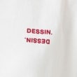 デッサン(レディース)(Dessin(Ladies))のフロッキープリントポイントロゴTシャツ（XS～L）12