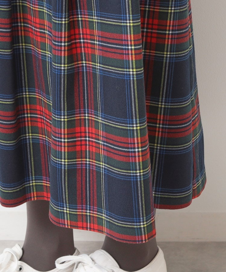 デッサン(レディース)(Dessin(Ladies))の【洗える】チェック柄タックプリーツスカート(XS~L)17