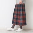デッサン(レディース)(Dessin(Ladies))の【洗える】チェック柄タックプリーツスカート(XS~L)10