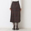 デッサン(レディース)(Dessin(Ladies))の【後ろゴム・洗える】チェック柄フレアースカート(XS～L)17