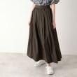 デッサン(レディース)(Dessin(Ladies))の【洗える】ワッシャースカート（XS～L） ブラウン(044)