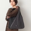 デッサン(レディース)(Dessin(Ladies))のトライアングルバイカラートート ブラック(019)