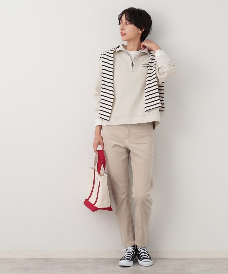 デッサン(レディース)(Dessin(Ladies))のハーフジップカットソー7