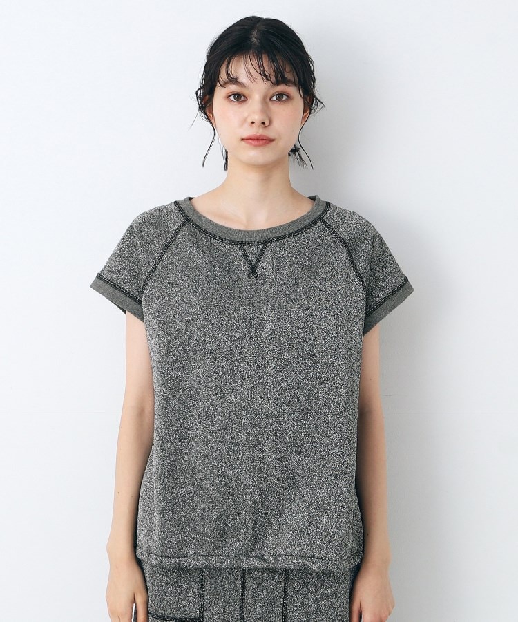 デッサン(レディース)(Dessin(Ladies))の【洗える】ラメ裏毛カットソージャージ9