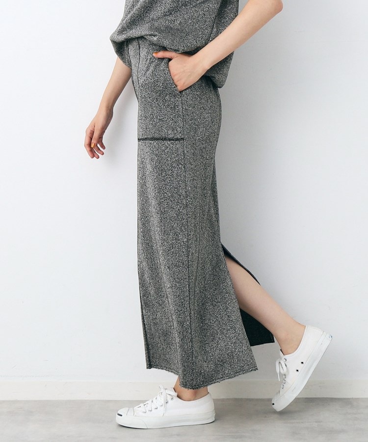 デッサン(レディース)(Dessin(Ladies))の【洗える】ラメ裏毛タイトスカート5