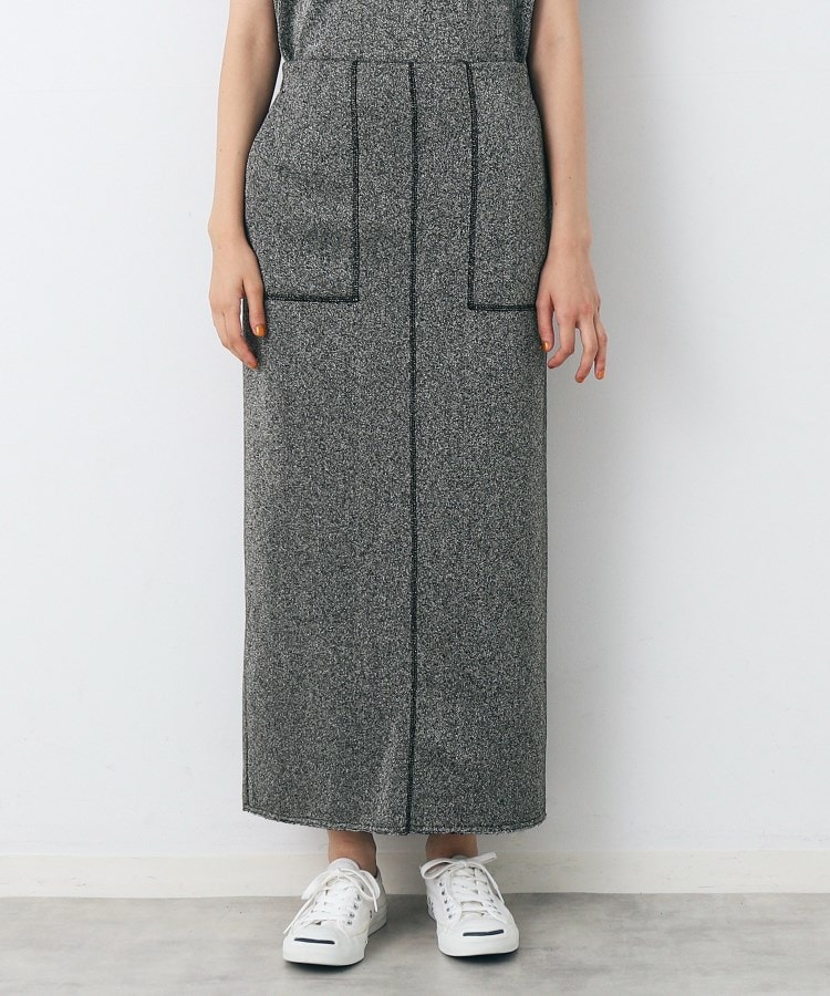 デッサン(レディース)(Dessin(Ladies))の【洗える】ラメ裏毛タイトスカート9