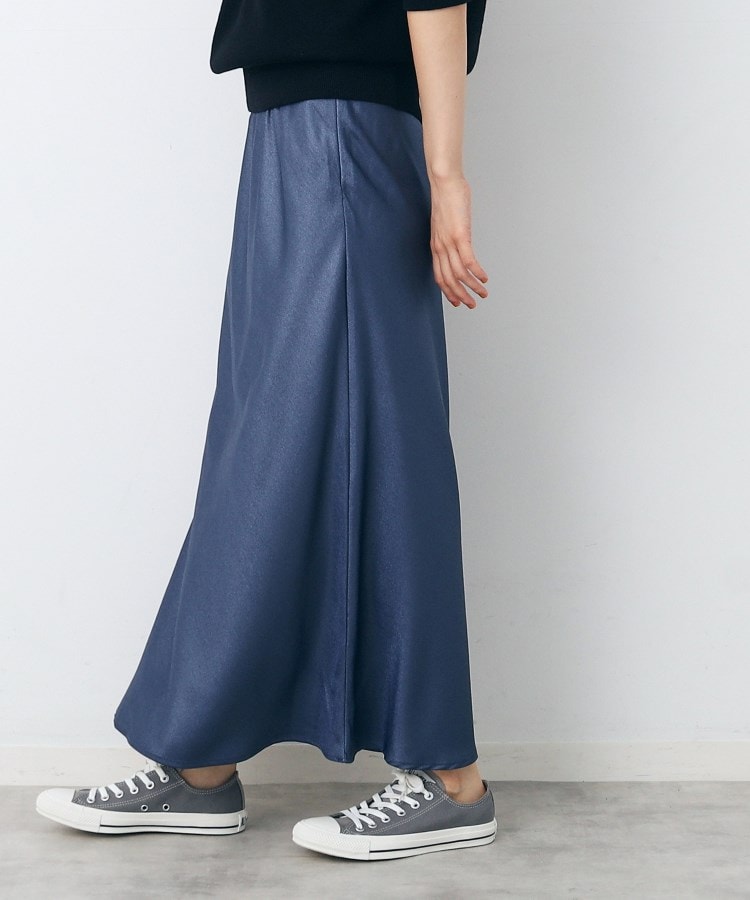 デッサン(レディース)(Dessin(Ladies))の【洗える】ナローサテンロングスカート5