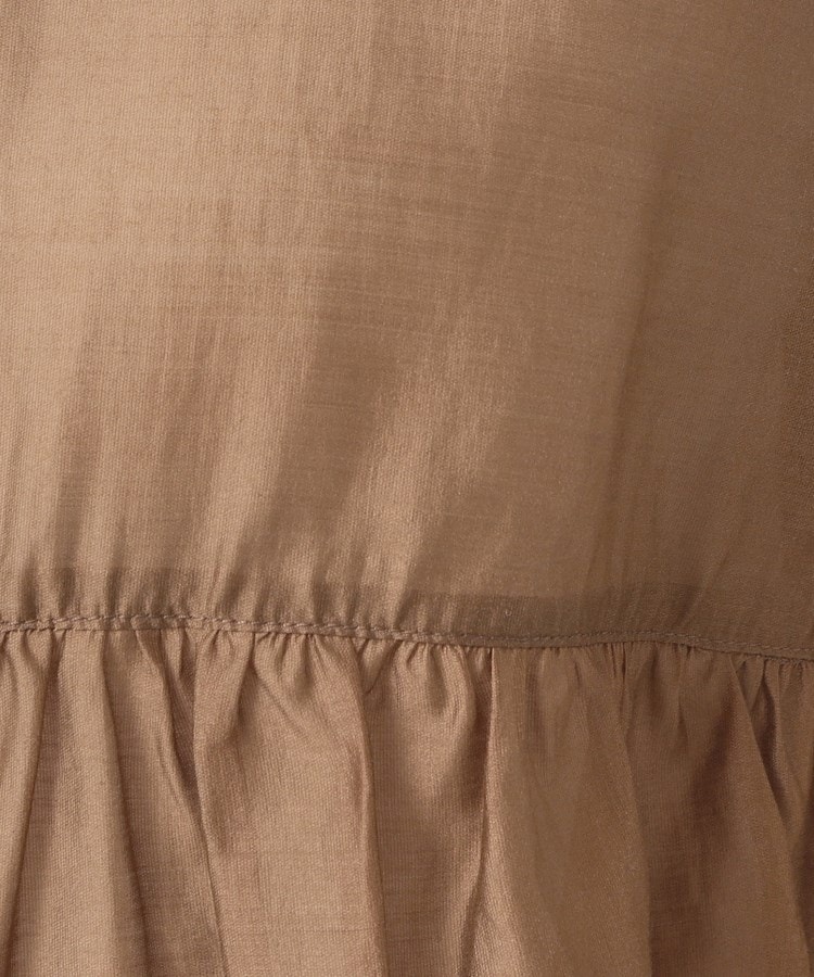 デッサン(レディース)(Dessin(Ladies))の【洗える】シアーペプラムシャツ（S～L）13