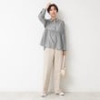 デッサン(レディース)(Dessin(Ladies))の【洗える】シアーペプラムシャツ（S～L）2