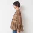 デッサン(レディース)(Dessin(Ladies))の【洗える】シアーペプラムシャツ（S～L）15