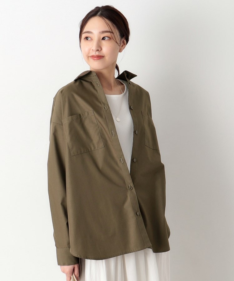 デッサン(レディース)(Dessin(Ladies))の【洗える】オーバーシャツ5