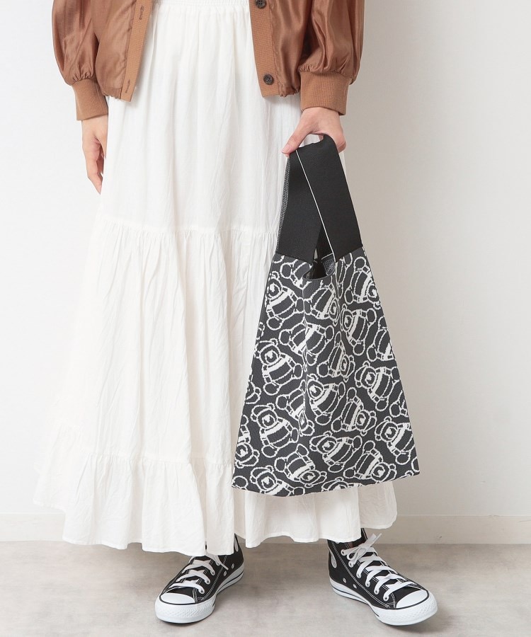 デッサン(レディース)(Dessin(Ladies))のニットバッグ チャコールグレー(014)