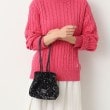 デッサン(レディース)(Dessin(Ladies))のスパンコール2WAYミニショルダー ブラック(019)