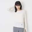 デッサン(レディース)(Dessin(Ladies))の【洗える】リブクルーネックロングスリーブ1