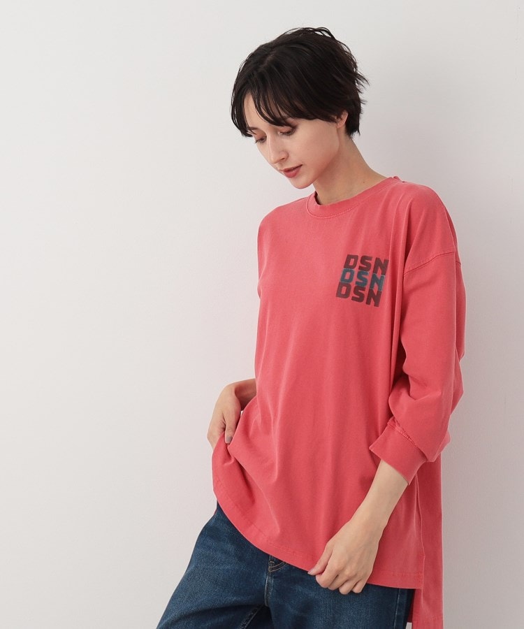 デッサン(レディース)(Dessin(Ladies))の【ピグメント染め】ルーズシルエットロンT5