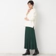 デッサン(レディース)(Dessin(Ladies))の【洗える】ヤブリ柄ニットスカート（S～L）11