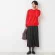 デッサン(レディース)(Dessin(Ladies))の【洗える】ヤブリ柄ニットスカート（S～L）6