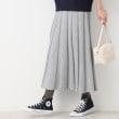 デッサン(レディース)(Dessin(Ladies))の【洗える】ヤブリ柄ニットスカート（S～L） グレー(012)
