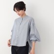 デッサン(レディース)(Dessin(Ladies))の【洗える】バルーンスリーブバンドカラーシャツ（XS～L） アイボリー(304)