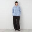 デッサン(レディース)(Dessin(Ladies))の【洗える】シャツカラーペプラムブラウス10