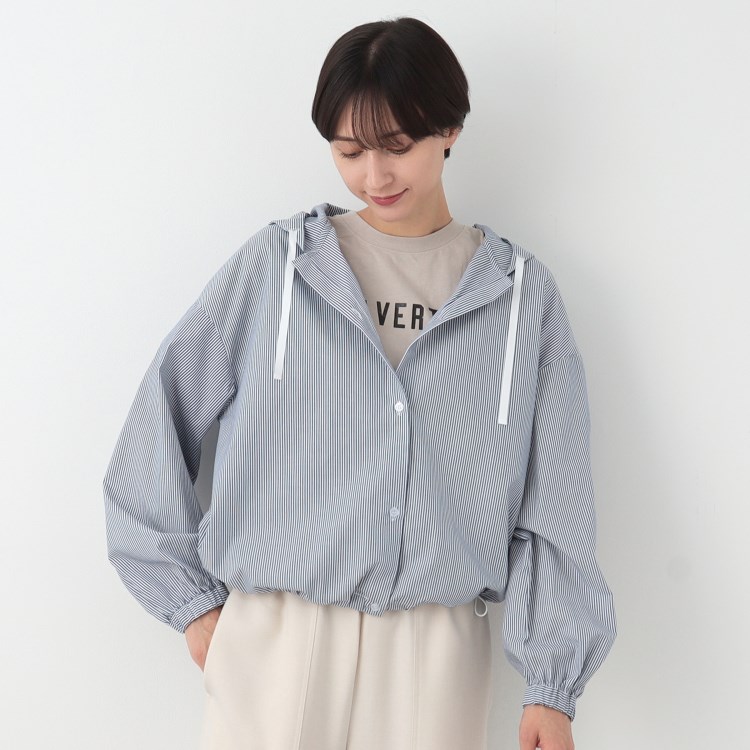 デッサン(レディース)(Dessin(Ladies))の【洗える】フーデットブラウス シャツ・ブラウス