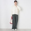 デッサン(レディース)(Dessin(Ladies))の【後ろウエストゴム・洗える】リラックスワイドパンツ（XS～L）7