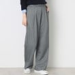 デッサン(レディース)(Dessin(Ladies))の【後ろウエストゴム・洗える】リラックスワイドパンツ（XS～L）10