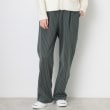デッサン(レディース)(Dessin(Ladies))の【後ろウエストゴム・洗える】リラックスワイドパンツ（XS～L） チャコールグレー(314)