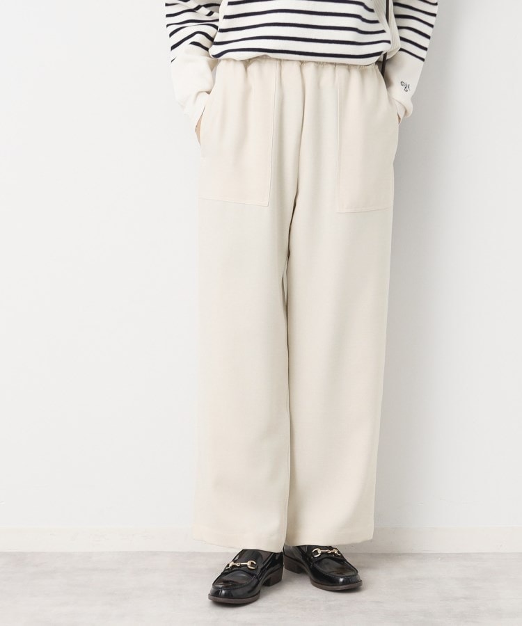 デッサン(レディース)(Dessin(Ladies))の【ウエストゴム・洗える】アウトポケット付きパンツ（XS～L）1
