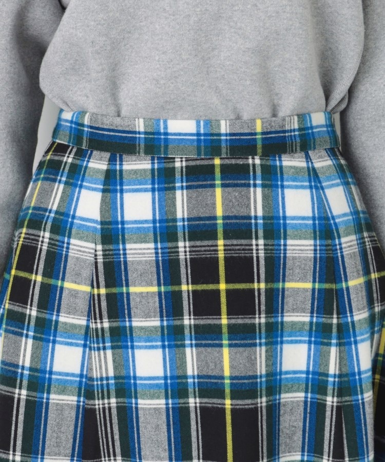 デッサン(レディース)(Dessin(Ladies))の【洗える】起毛チェック柄切替フレアースカート（XS～L）41