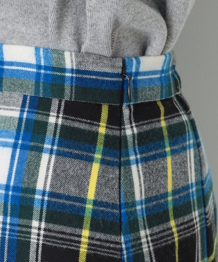 デッサン(レディース)(Dessin(Ladies))の【洗える】起毛チェック柄切替フレアースカート（XS～L）42