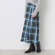 デッサン(レディース)(Dessin(Ladies))の【洗える】起毛チェック柄切替フレアースカート（XS～L）34
