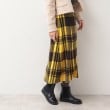 デッサン(レディース)(Dessin(Ladies))の【洗える】起毛チェック柄切替フレアースカート（XS～L）26