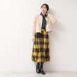 デッサン(レディース)(Dessin(Ladies))の【洗える】起毛チェック柄切替フレアースカート（XS～L）28