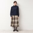 デッサン(レディース)(Dessin(Ladies))の【洗える】起毛チェック柄切替フレアースカート（XS～L）32