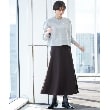 デッサン(レディース)(Dessin(Ladies))の【7色展開・後ろゴム】フレアメルトンスカート（XS～L）11