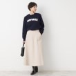 デッサン(レディース)(Dessin(Ladies))の【7色展開・後ろゴム】フレアメルトンスカート（XS～L）15