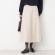 デッサン(レディース)(Dessin(Ladies))の【7色展開・後ろゴム】フレアメルトンスカート（XS～L） グレージュ(050)