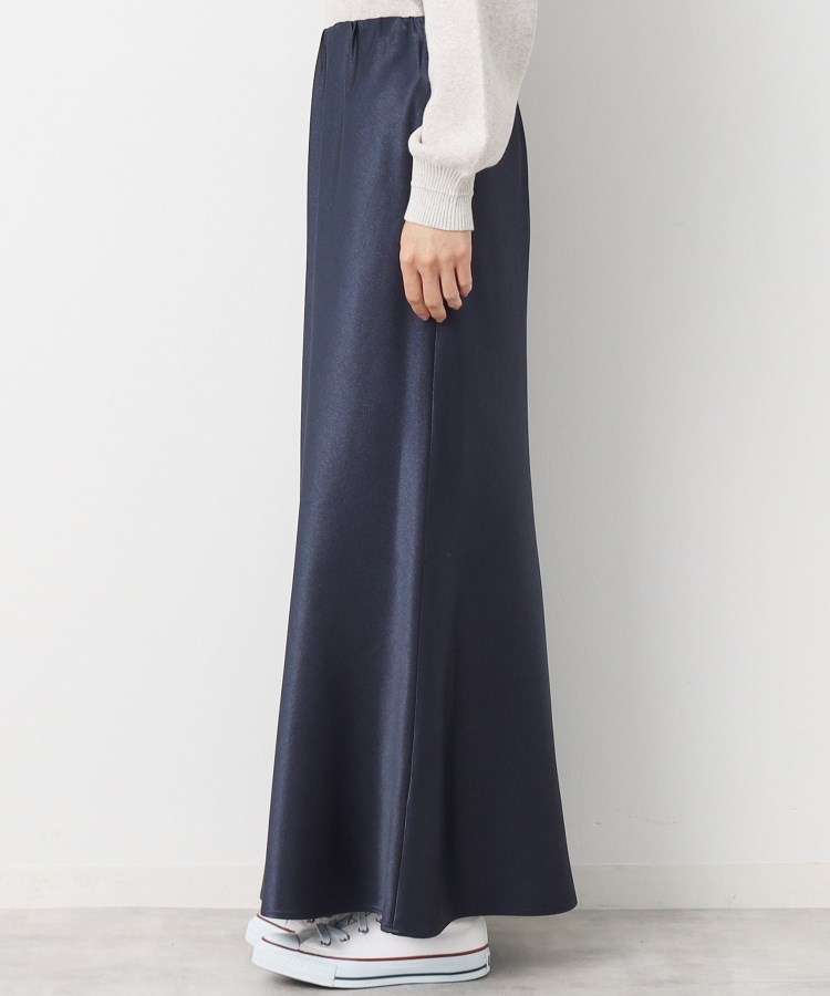 デッサン(レディース)(Dessin(Ladies))の【洗える】ナローサテンロングスカート10