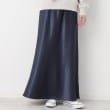 デッサン(レディース)(Dessin(Ladies))の【洗える】ナローサテンロングスカート ネイビー(094)