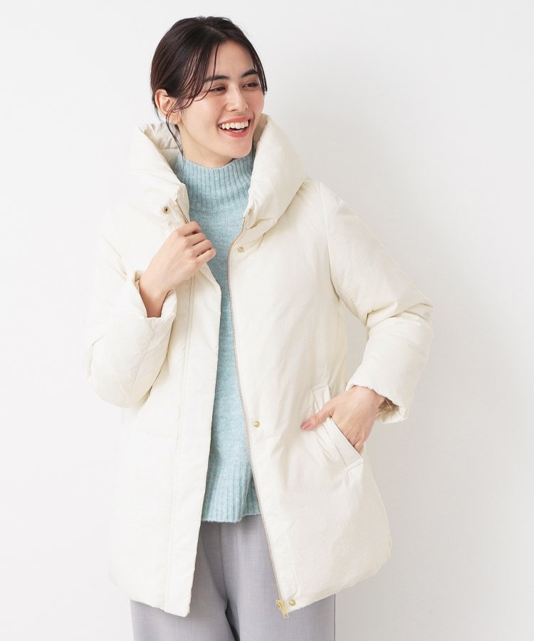 デッサン(レディース)(Dessin(Ladies))のステッチレスミドル丈ダウン（XS～L）5